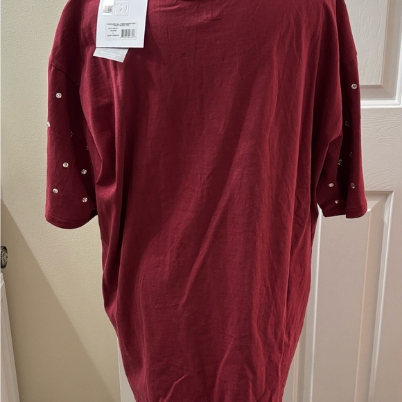 SC Gamecocks Oversized Rhinestone Tee - Picture 3 of 6